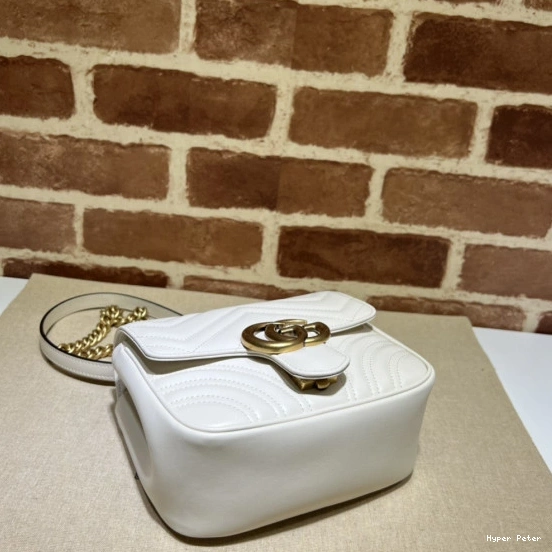 Hyperpeter mini Gucci bag-18*15*8CM shoulder Marmont GG 0727